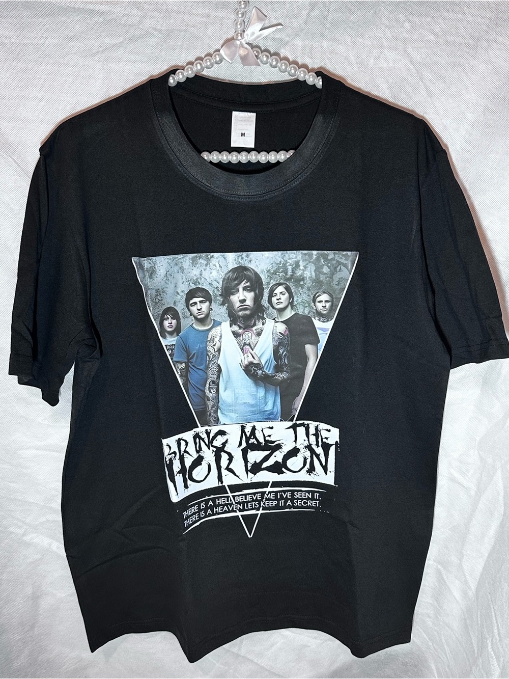Bring Me The Horizon Black Band Tee NWOT